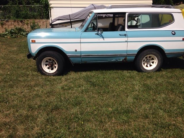 international harvester scout ii, 4x4 convertible, 124k miles, highly optioned