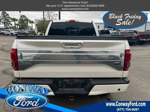 2017 ford f-150 platinum