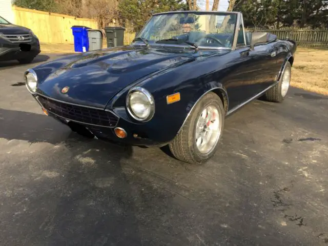 1981 fiat spider 2000 lots of upgrades, 5 speed
