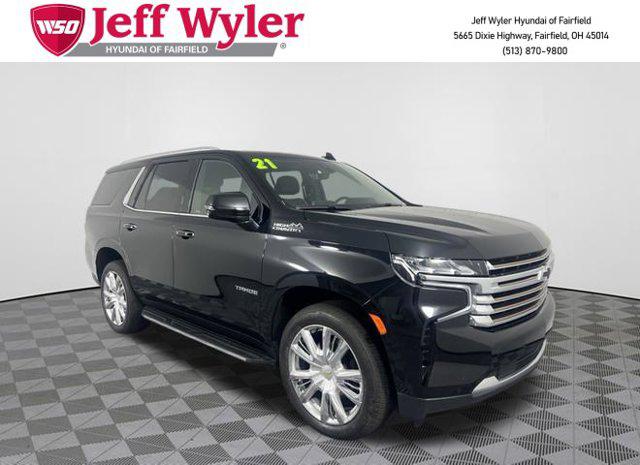 2021 chevrolet tahoe 4wd high country