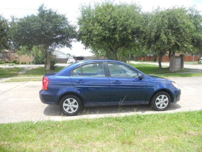 obo 2008 hyundai accent gls with only 53,500 miles in houston, tx