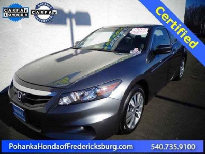 2012 honda accord cpe ex-l in fredericksburg, va