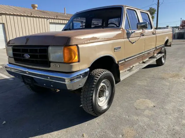 1987 ford f-350 ss 95,660 miles 8 cylinder engine 7.5l/460