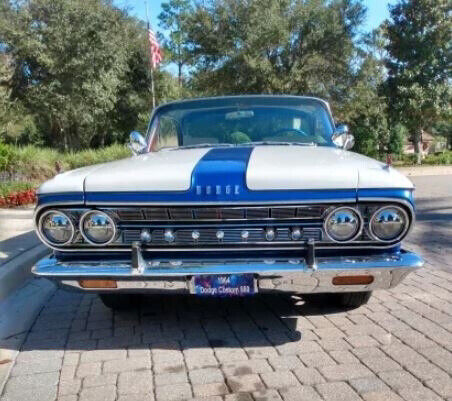 1964 dodge custom 880 big block v8 tri power red white blue interior