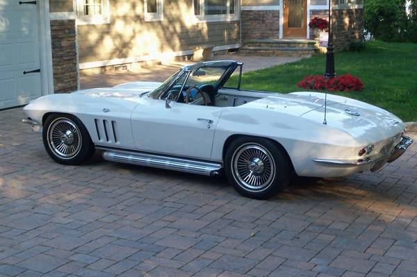 1965 corvette convertible high optioned w factory ac