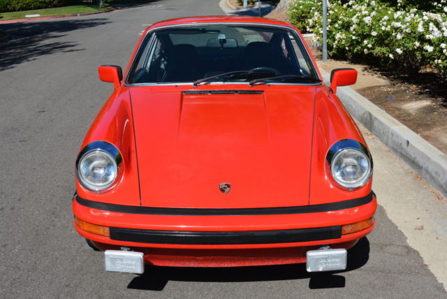 1976 porsche 911 s sunroof coupe 2.7l