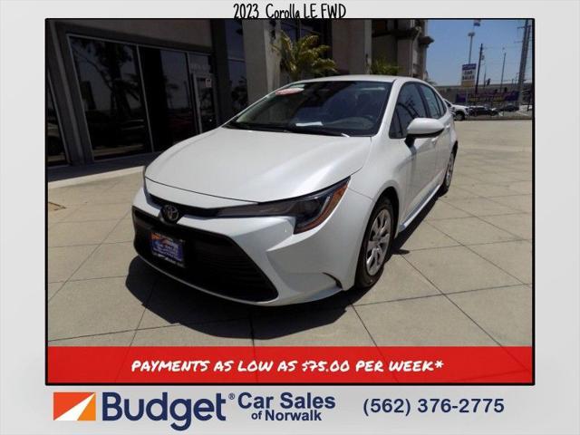 2023 toyota corolla le