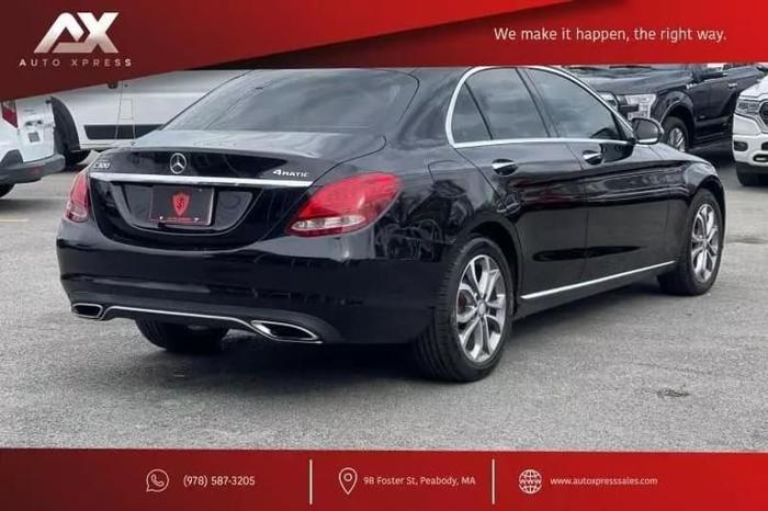 2017 mercedes-benz c-class base c 300 all-wheel drive 4matic sedan in peabody, massachusetts