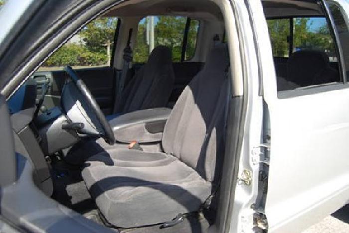 2003 dodge dakota crew cab sxt v6 4x4 clean history 73k mi in jupiter, fl