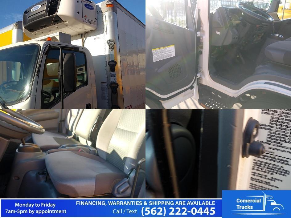 2015 isuzu nqr 16ft reefer truck call/text 562-222-0445