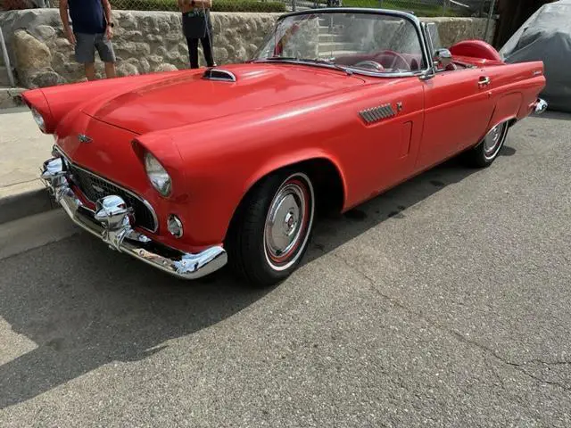 fiesta red ford thunderbird with 20445 miles available now!