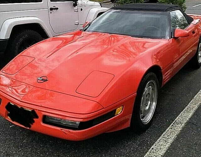 1993 chevrolet corvette convertible 40th anniversary (c4 generation) automatic