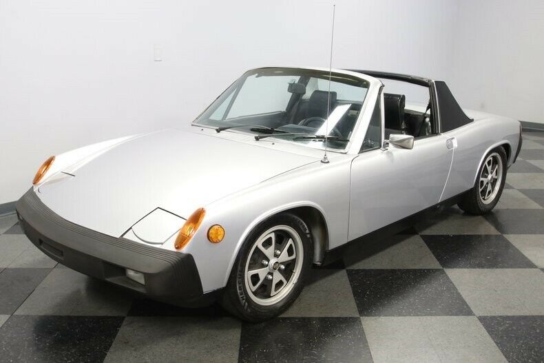 classic vintage german sports car manual transmission vinyl and cloth interior