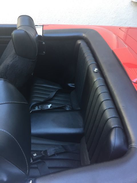 stunning red 1977 mercedes 450sl $19,995