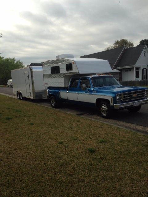 1977 chevrolet silverado c30 camper special 3+3 dually