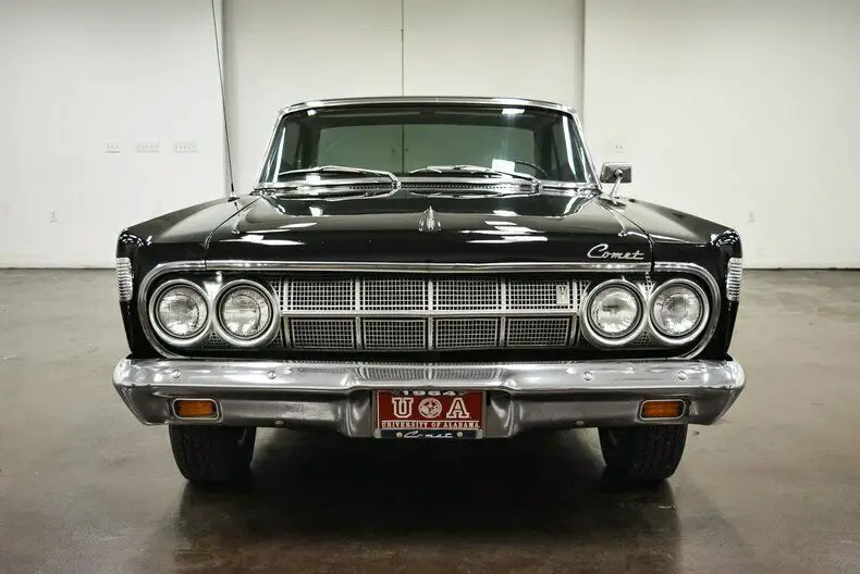 1964 mercury comet caliente 39190 miles black coupe 260ci v8 automatic
