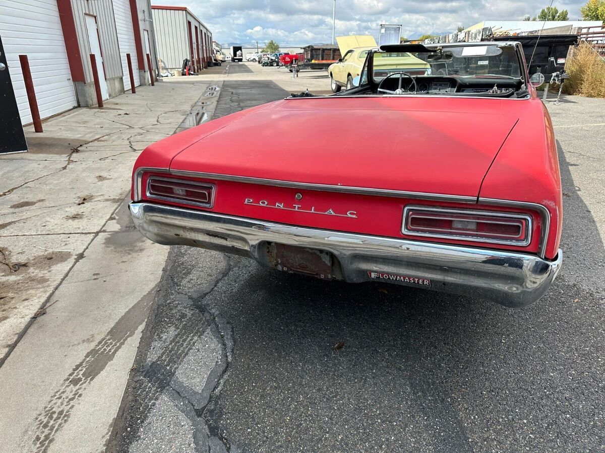 1967 pontiac tempest convertible v8 garage fresh. runs and drives, like a gto