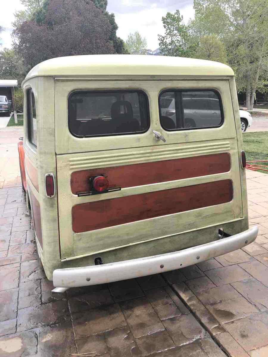 1947 jeep willys station wagon clean runs great!