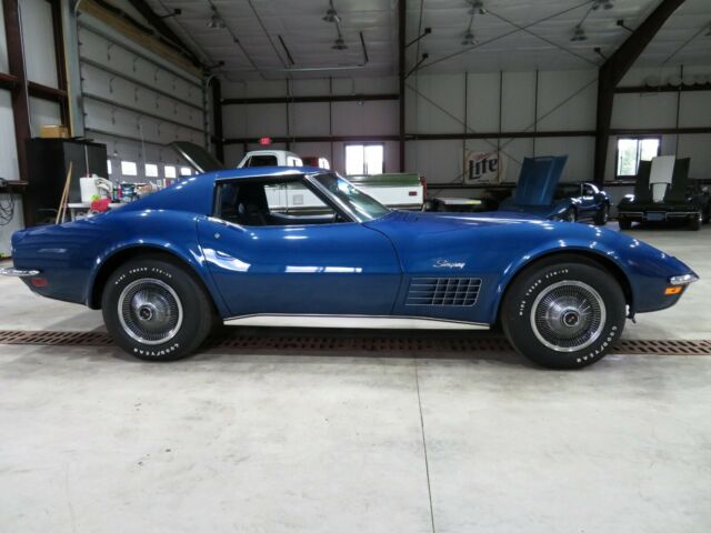 71 chevrolet corvette lt-1 15k mile survivor, pop, tank sticker ncrs, bg