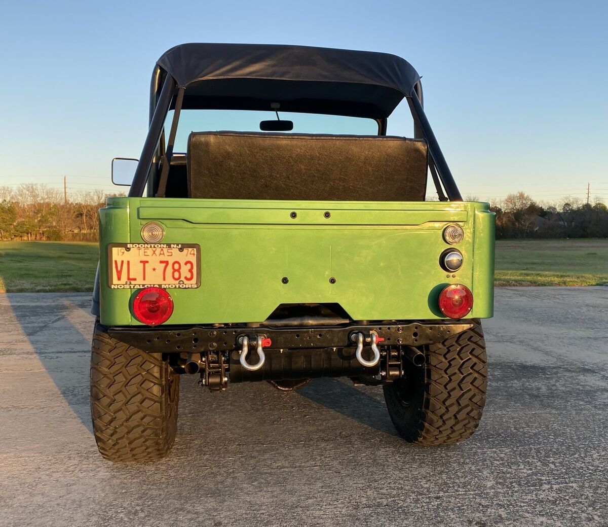 1974 jeep cj green renegade