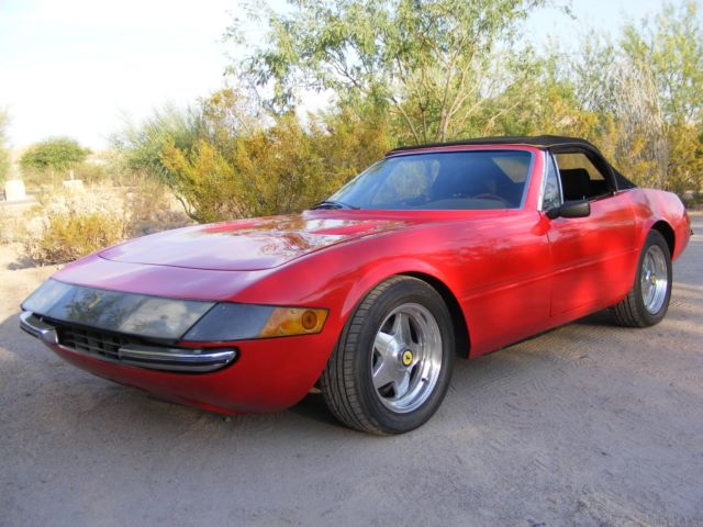 ferrari 365 gts/4 daytona spyder reproduction
