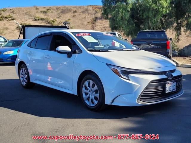 2024 toyota corolla hybrid le