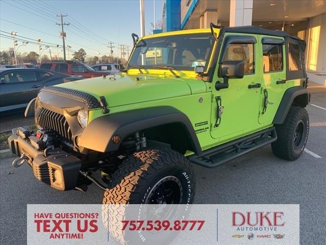 used 2017 jeep wrangler 4wd unlimited sport suffolk, va 23434 for sale in suffolk, virginia