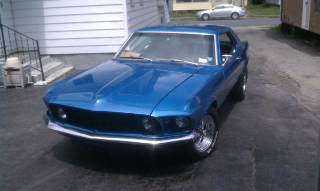 1969 ford mustang hardtop coupe 2-door 5.0l fresh paint, tires, rims & more