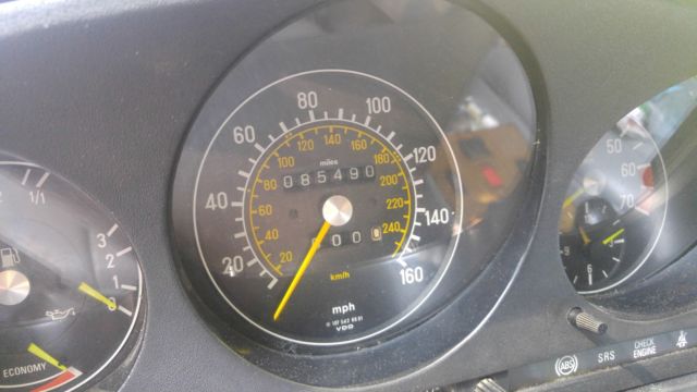 1986 mercedes benz 560sl low miles!