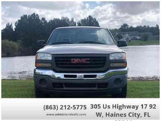 used 2006 gmc sierra 1500 regular cab for sale in haines city, fl