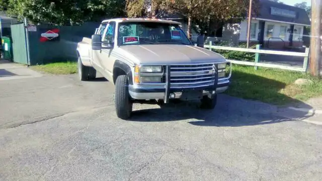 chevrolet k3500 silverado dually crew cab long bed 4x4 454