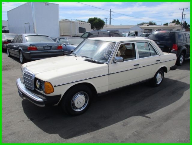 1981 mercedes-benz 240 4 dr diesel used 2.4l i4 8v automatic no reserve
