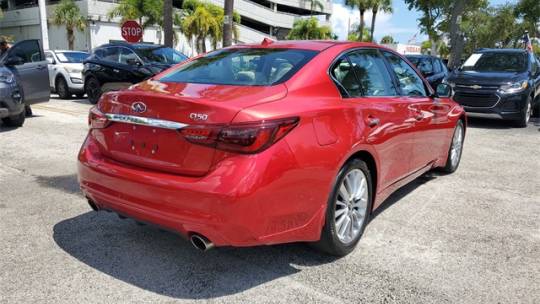 2021 infiniti q50 luxe