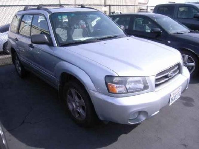 2003 subaru forester awd xs..one owner in san rafael, ca