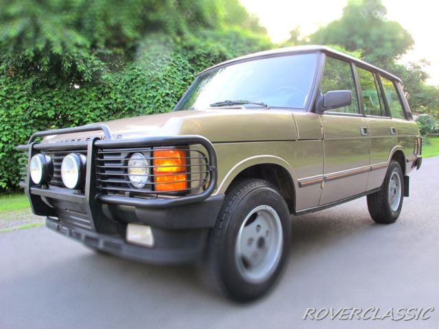 1989 land rover range rover county ... 72,858 original miles