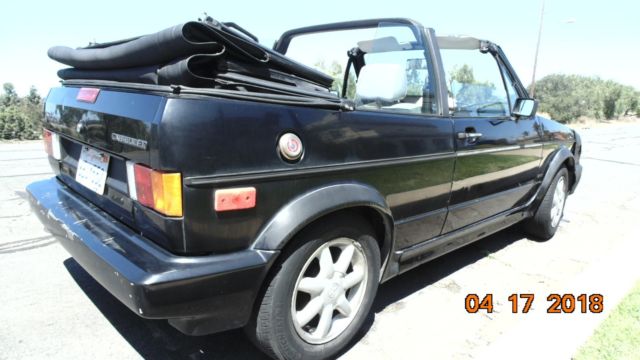 1989 volkswagen cabriolet mk1 cabby