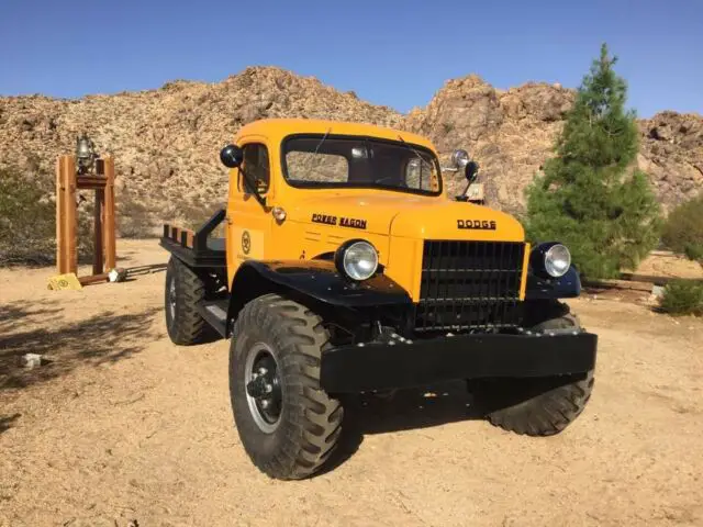 nicely restored 1949 dodge power wagon