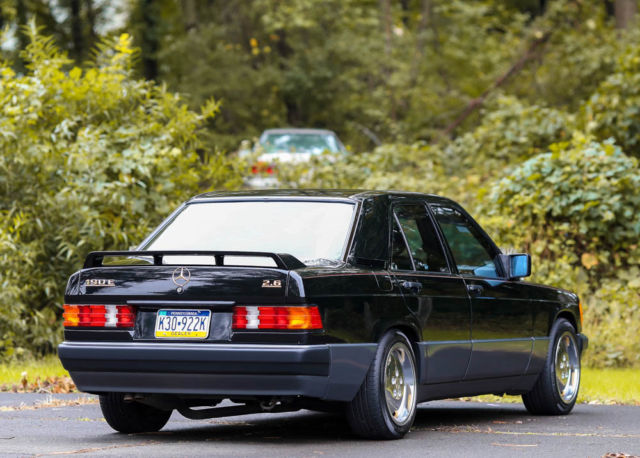 1993 mercedes benz 190e 2.6 w201 sportline model special interior m103.940
