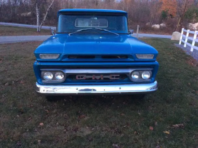classic 1962 gmc series 1000, 1/2 ton, step side pickup truck