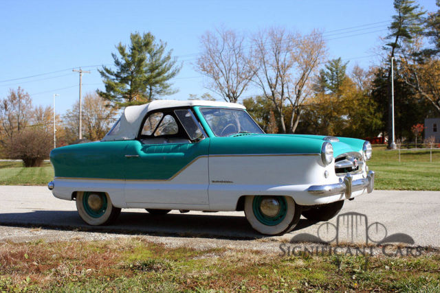 1956 nash metropolitan convertible - early nki custom!