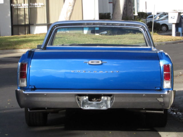 1966 chevrolet el camino blue