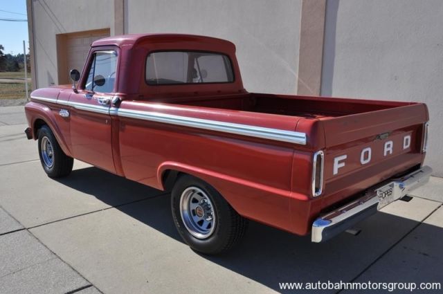 1966 ford f100 custom cab original show truck car hot rod good restomod build