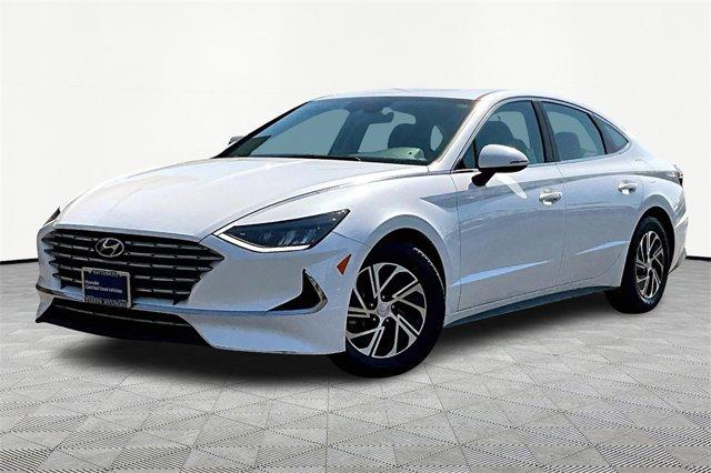 2021 hyundai sonata hybrid blue