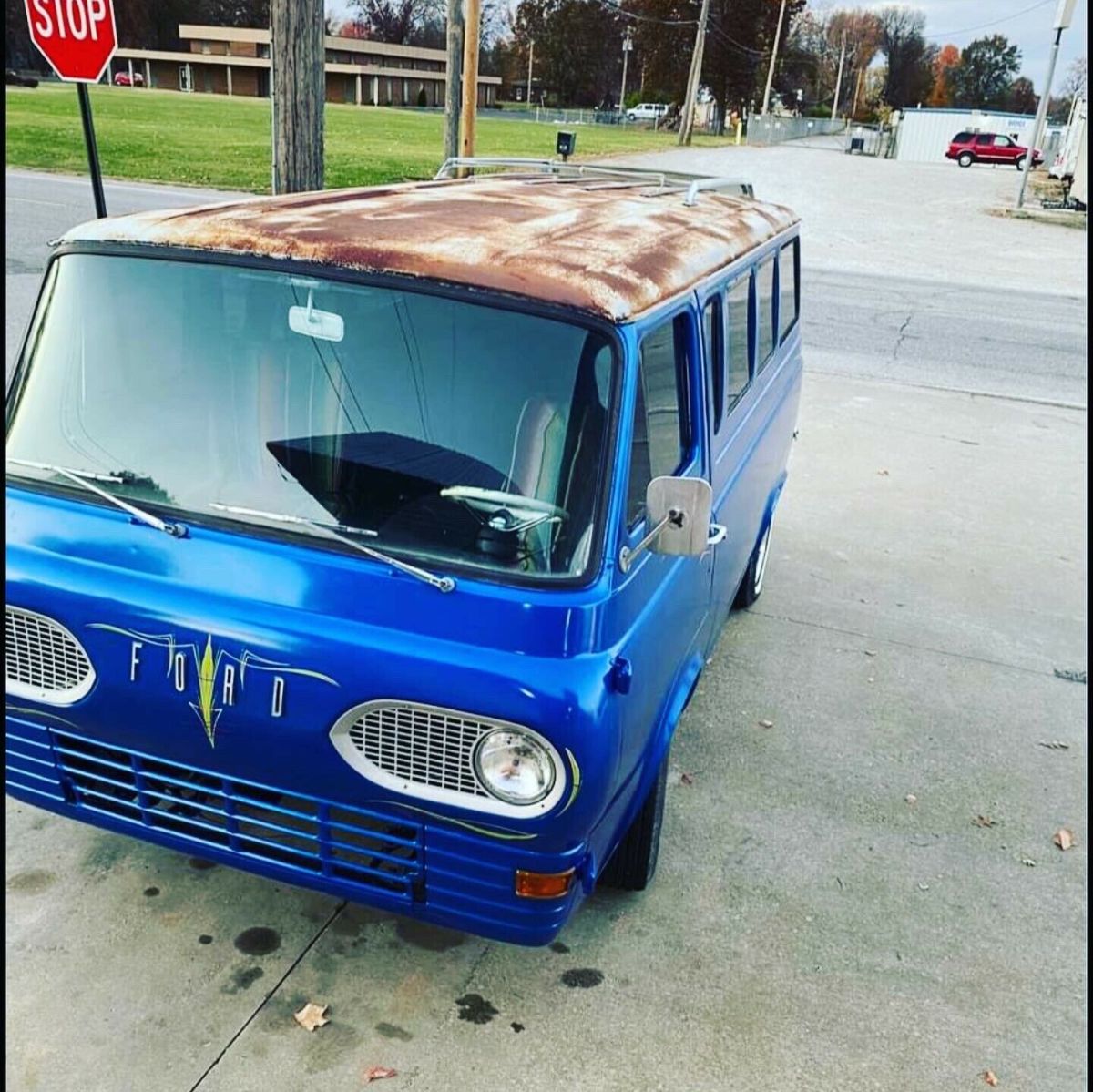 classic econoline, van, hippie van,falcon,econoline,patina, rat rod, classic van