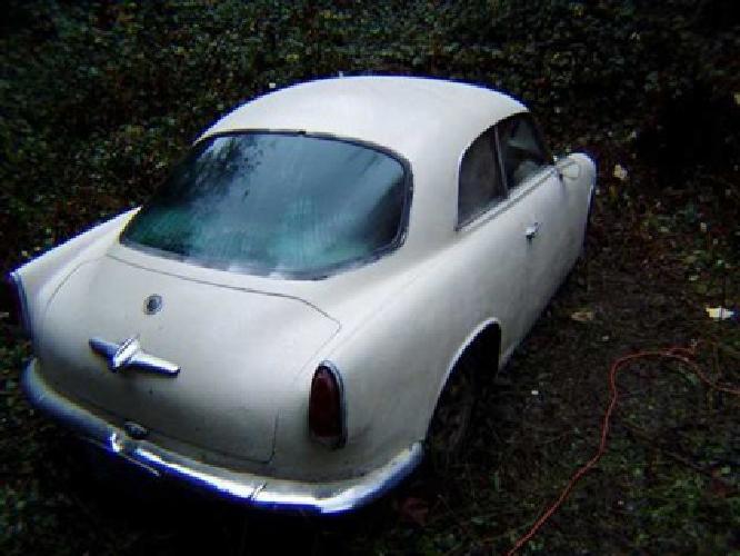 1961 white alfa romeo sprint in astoria, ny