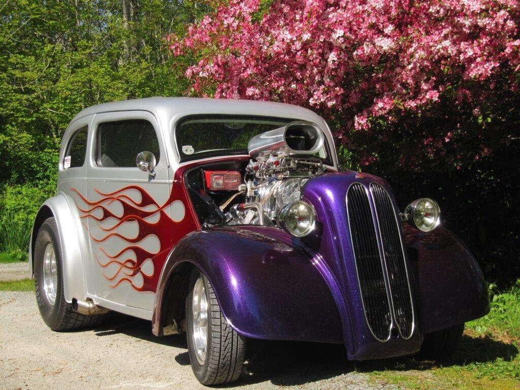 1949 ford anglia gray 377ci sbc 350 th gray custom