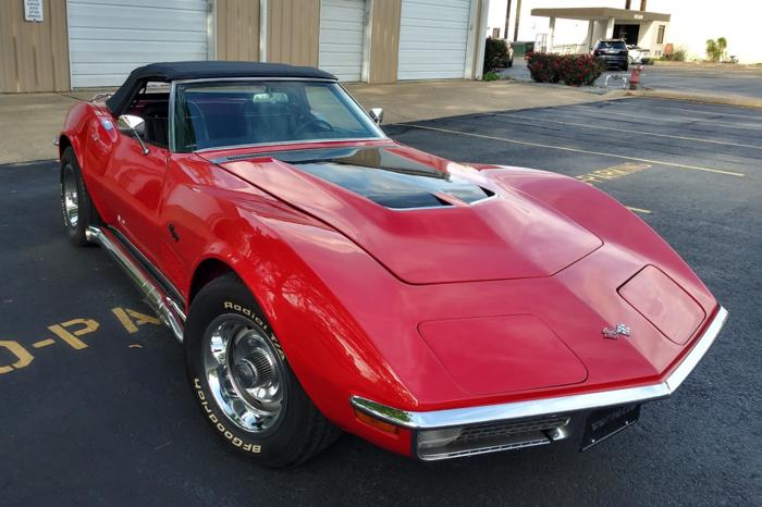 1971 chevrolet corvette convertible for sale in seattle, washington