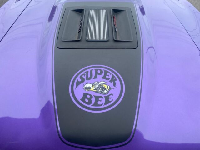 1971 dodge charger super bee, ultra rare, 440-six-pack engine, v8, auto, purple
