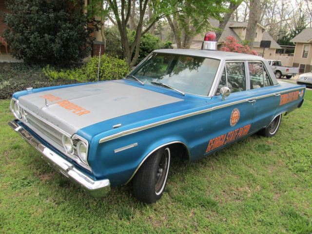 1967 plymouth belvedere georgia state patrol recreation
