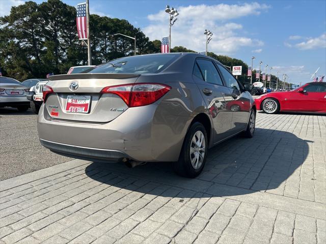 2014 toyota corolla le